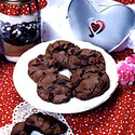 Cookie Mix in a Jar: Chocolate Cherry Cookies