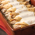Green Chili Enchiladas with Queso Blanco